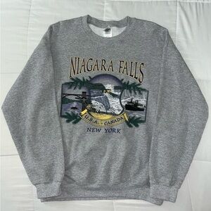 Vintage style graphic crewneck